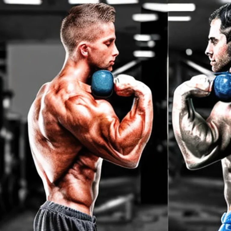 Artistic representation for Partial reps vs full reps: the same muscle growth?