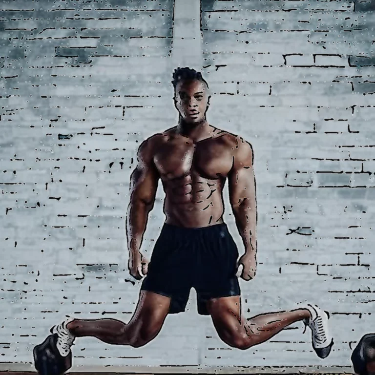 Artistic representation for The fit king opens up about being a fitness content creator.