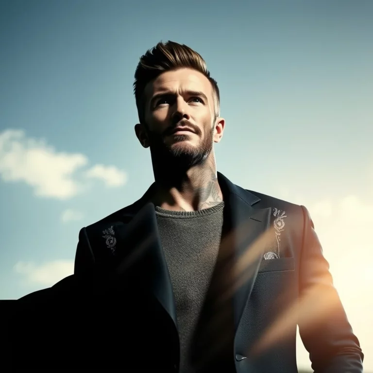 Artistic representation for Rise and shine: david beckham's