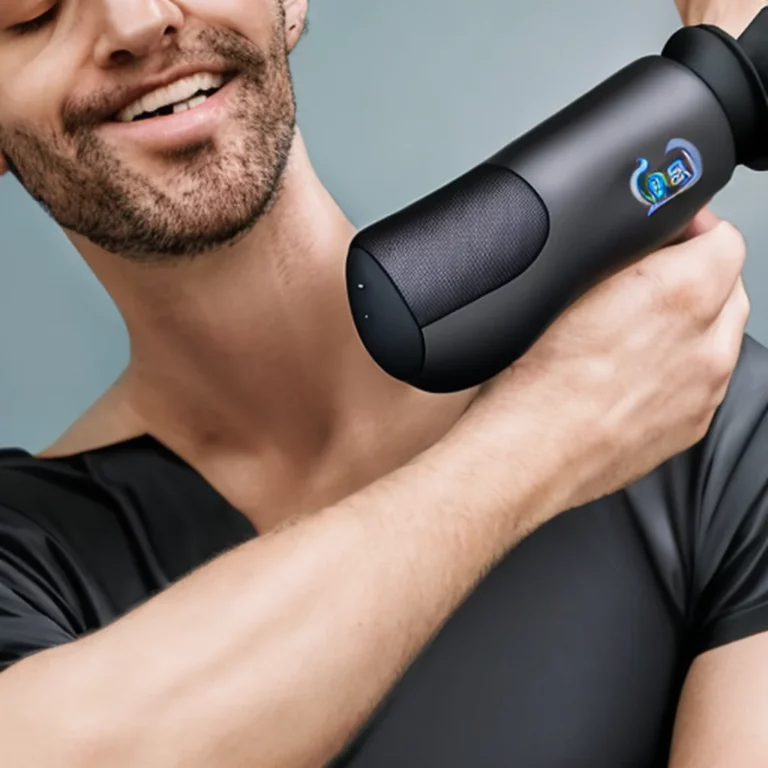 Artistic representation for Bob and Brad Q2 Pro review : A compact massage gun with a big trick up its sleeve?