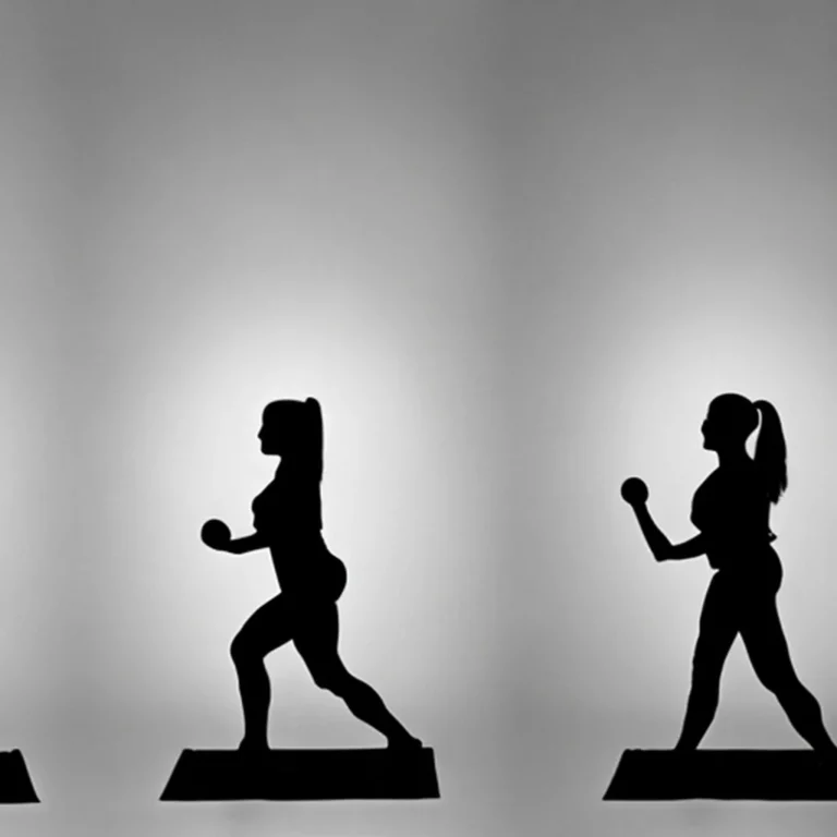 Artistic representation for Doing lunges while brushing your teeth , and other ways to stack healthy habits