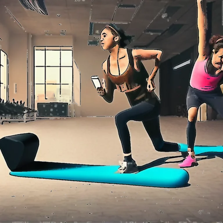 Artistic representation for 7 best fitness tech for college students in UAE , for 2024