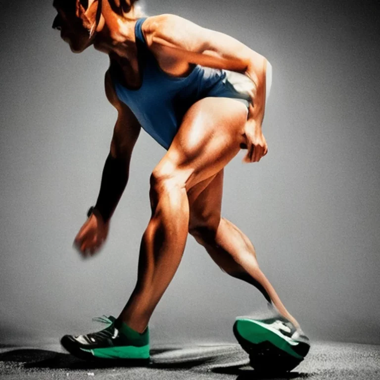 Artistic representation for The Runner | The double - edged sword of fitness and diet culture on social media