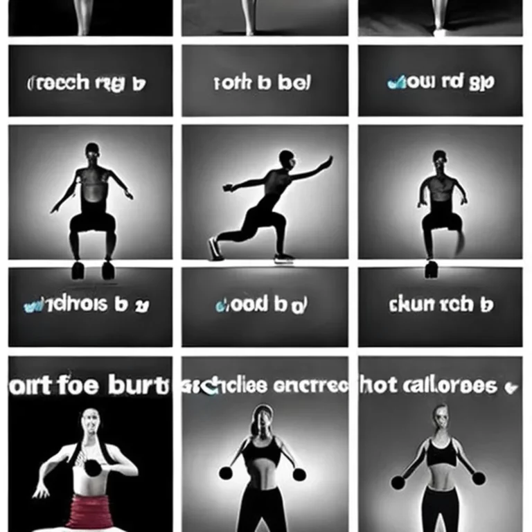 Artistic representation for Im a personal trainer these are the 6 simplest and most effective exercises to burn calories.