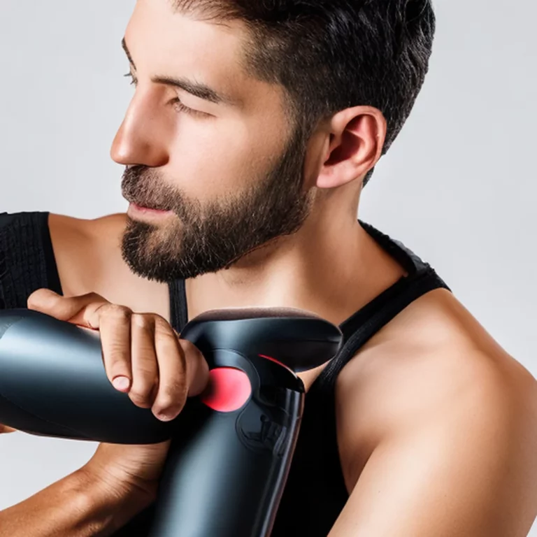 Artistic representation for Bob and Brad Q2 Pro review : A compact massage gun with a big trick up its sleeve