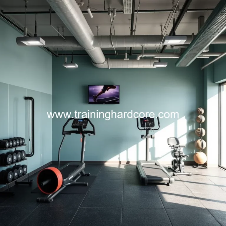 Artistic representation for Maximize your fitness: optimize gym space with durable, space-saving equipment
