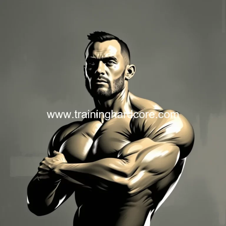 Artistic representation for Mastering muscle growth: the art of