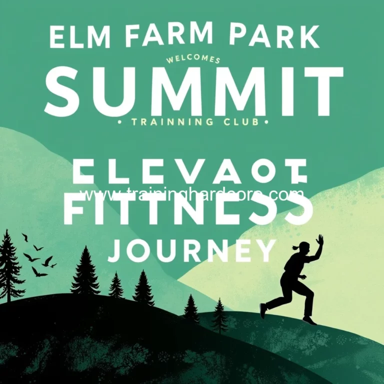 Artistic representation for Elm farm park welcomes summit training club: elevate your fitness journey! title
