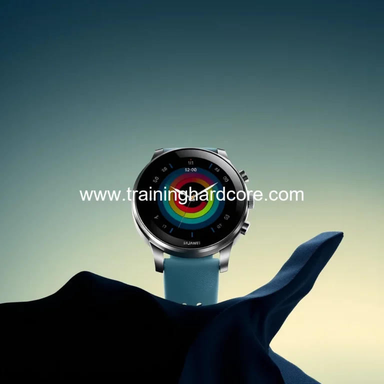 Artistic representation for Huawei unveils gt5 smartwatch: emotional wellbeing assistant in india