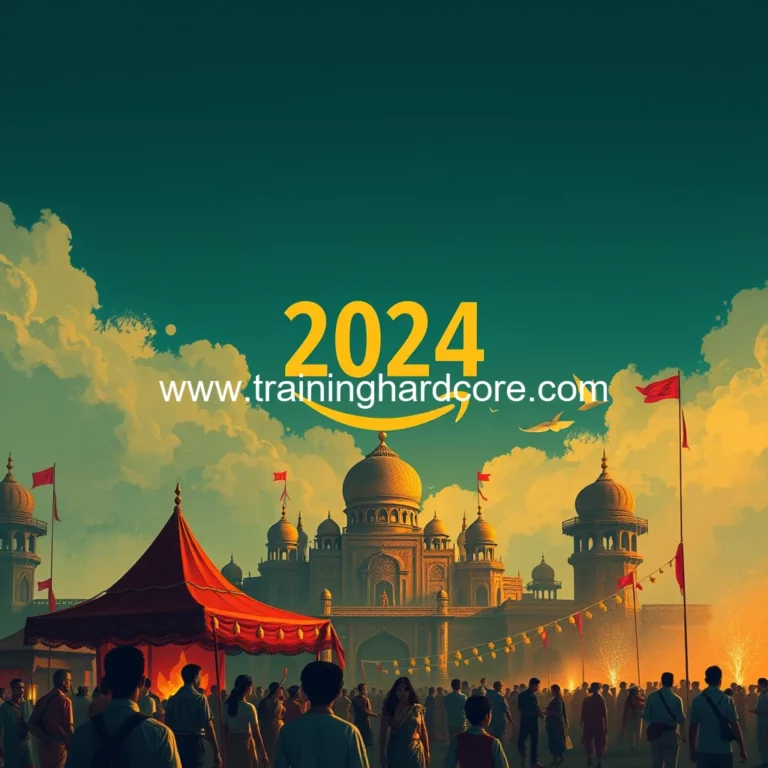 Artistic representation for Amazon's 2024 great indian festival