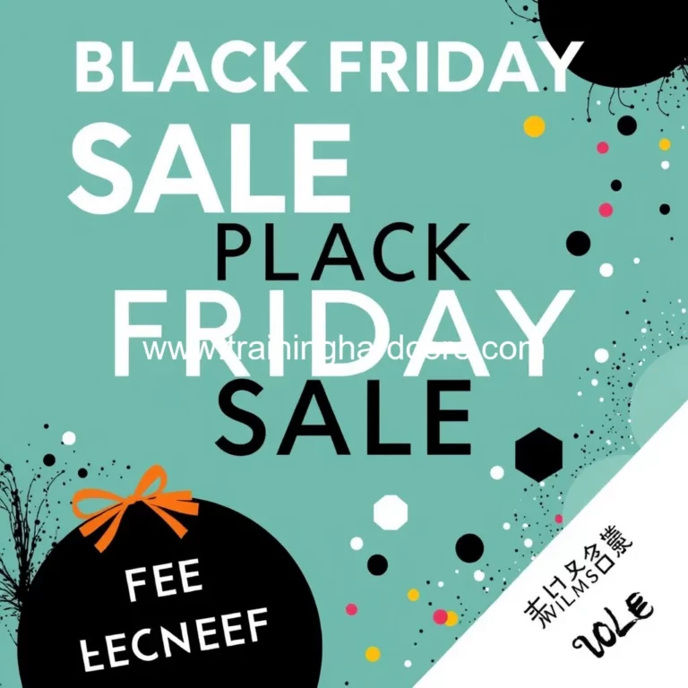 Artistic representation for December's exclusive: free gym membership at wilmslow's black friday sale!