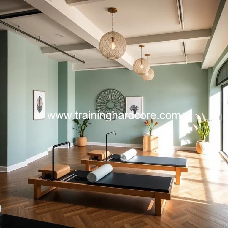 Artistic representation for Bodhi Club boutique Pilates studio with salon set for Winnington