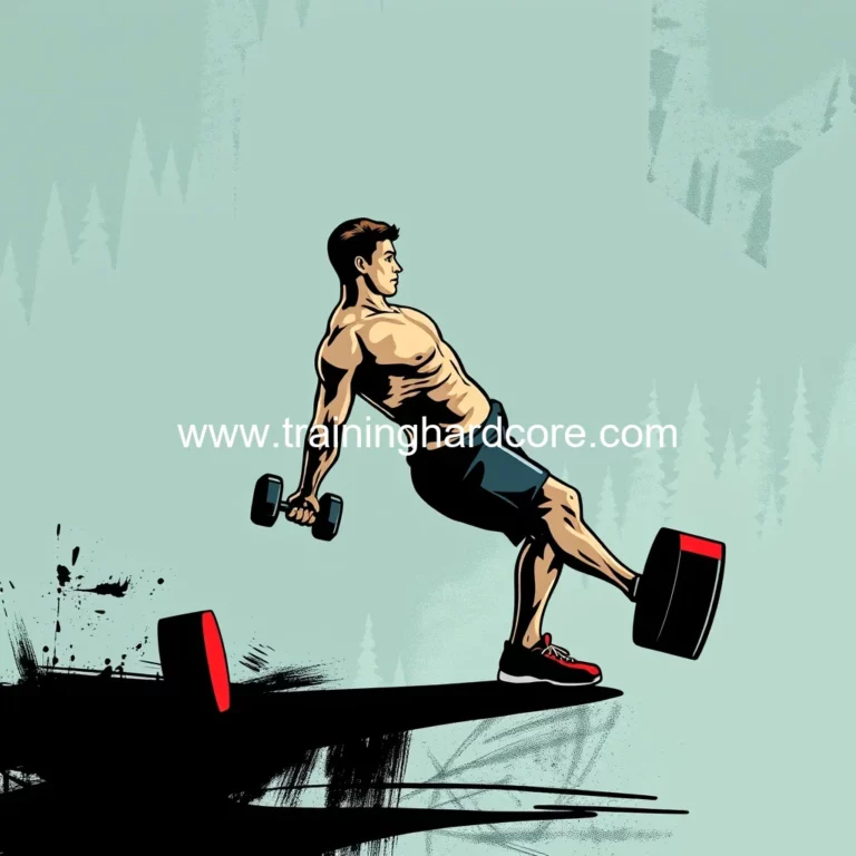 Artistic representation for Burn fat and build muscle all over with a single dumbbell and these four exercises