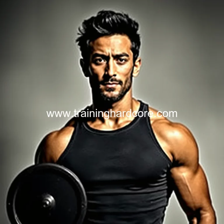 Artistic representation for Tiger Shroff secret to intense workout : Pretty faces dont lift heavy weights