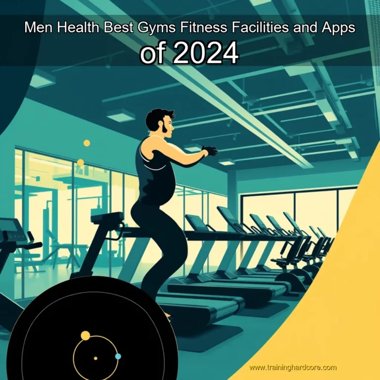 Artistic representation for Men Health Best Gyms Fitness Facilities and Apps of 2024