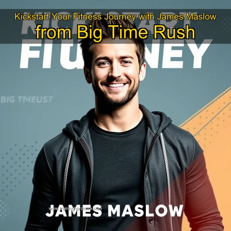 Artistic representation for Kickstart Your Fitness Journey with James Maslow from Big Time Rush