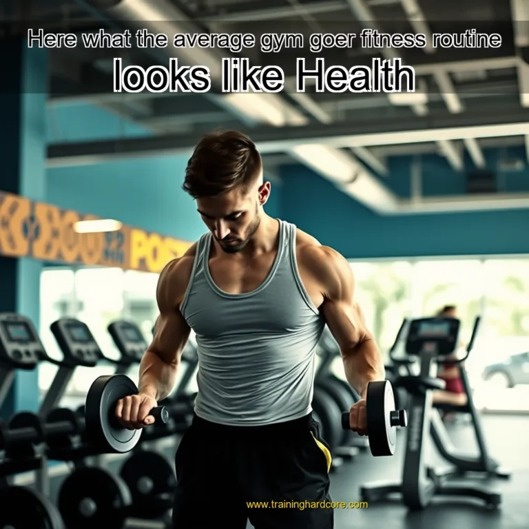 Artistic representation for Here what the average gym goer fitness routine looks like Health