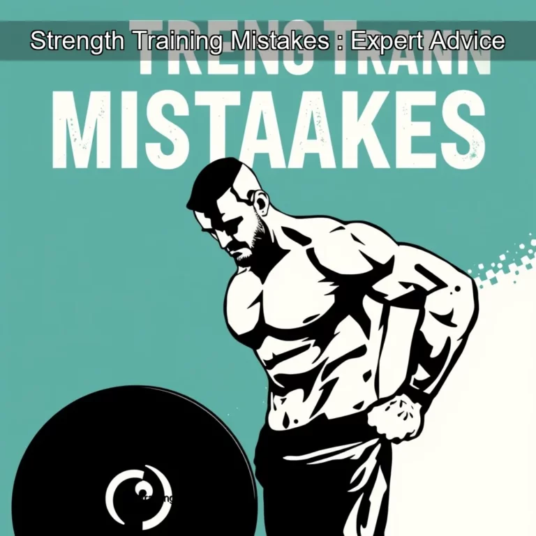 Artistic representation for Strength Training Mistakes : Expert Advice