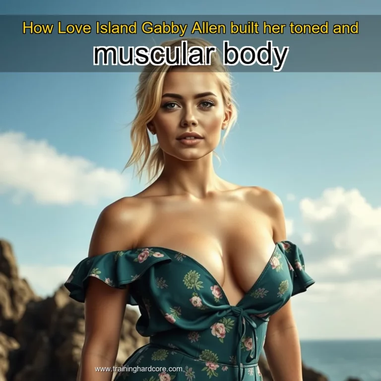 Artistic representation for How Love Island Gabby Allen built her toned and muscular body