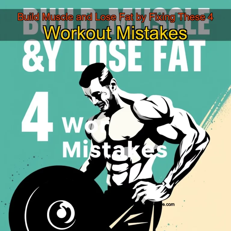 Artistic representation for Build Muscle and Lose Fat by Fixing These 4 Workout Mistakes