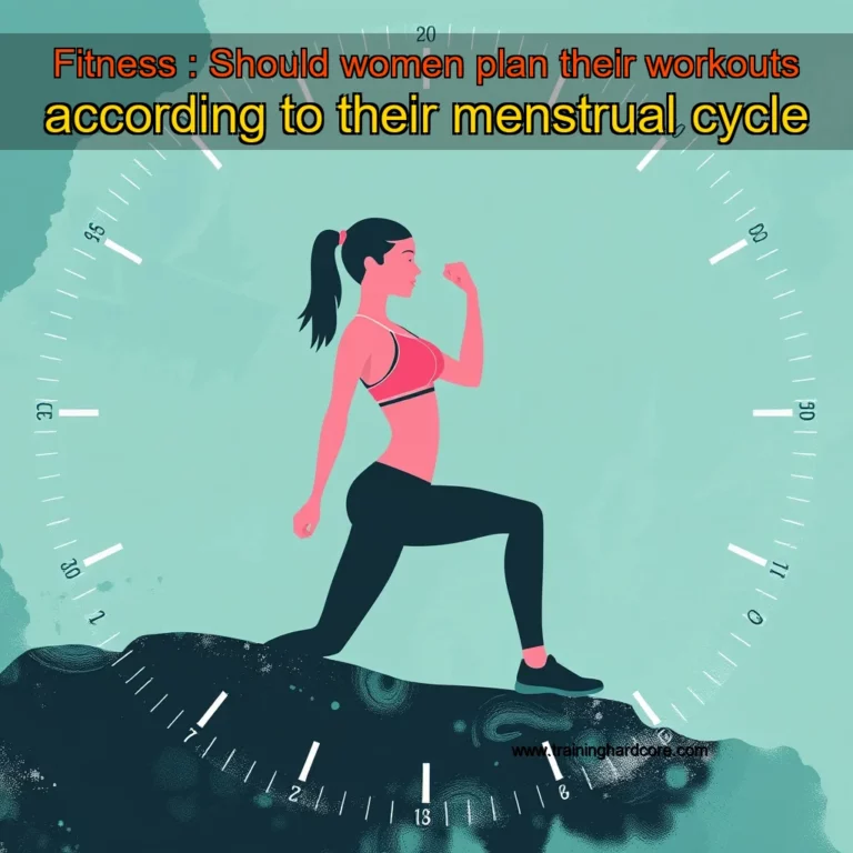 Artistic representation for Fitness : Should women plan their workouts according to their menstrual cycle