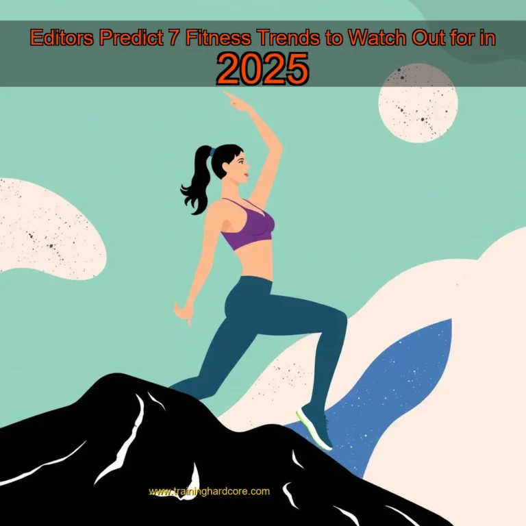 Artistic representation for Editors Predict 7 Fitness Trends to Watch Out for in 2025