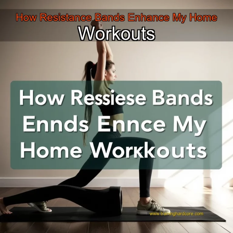 Artistic representation for How Resistance Bands Enhance My Home Workouts