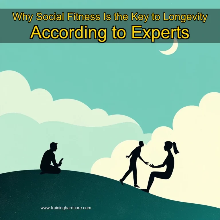 Artistic representation for Why Social Fitness Is the Key to Longevity According to Experts