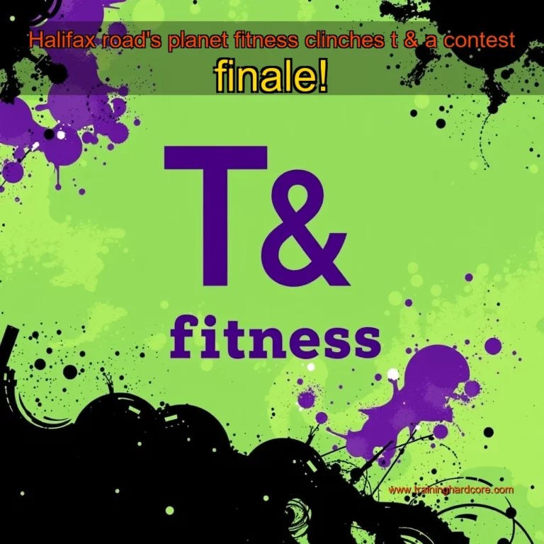 Artistic representation for Halifax road's planet fitness clinches t & a contest finale!