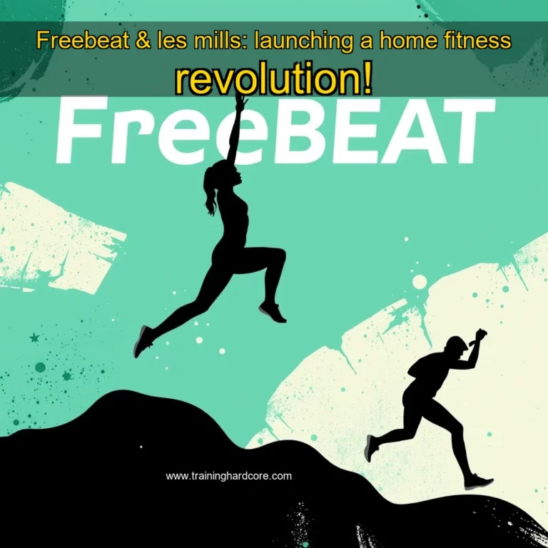 Artistic representation for Freebeat & les mills: launching a home fitness revolution!