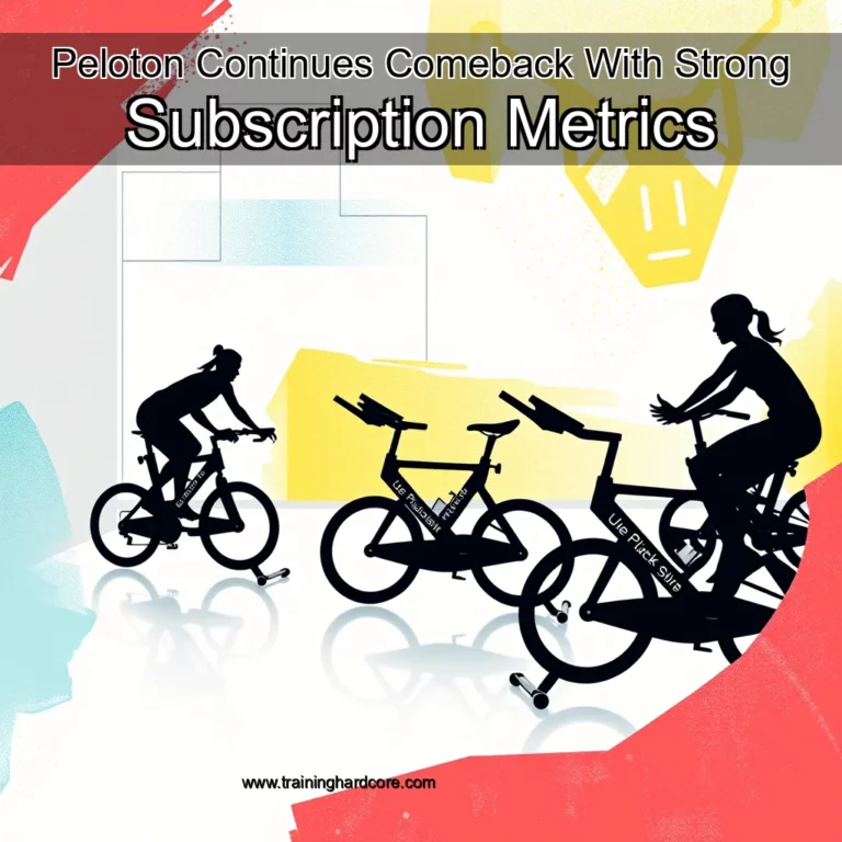Artistic representation for Peloton Continues Comeback With Strong Subscription Metrics