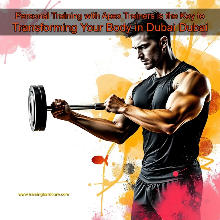Artistic representation for Personal Training with Apex Trainers is the Key to Transforming Your Body in Dubai Dubai