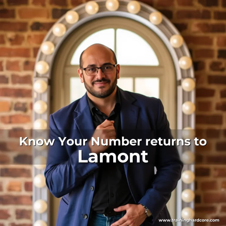Artistic representation for Know Your Number returns to Lamont