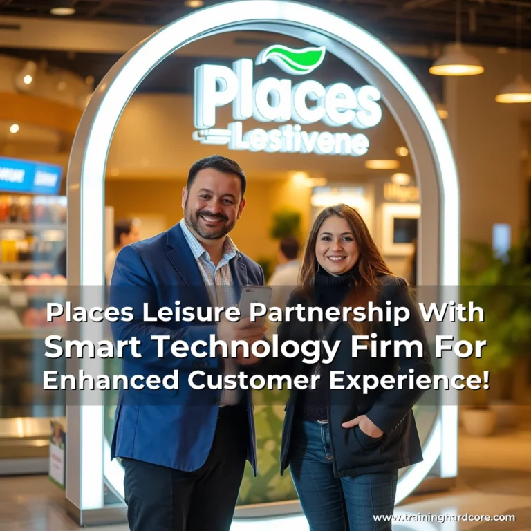 Artistic representation for Places Leisure Partnership With Smart Technology Firm For Enhanced Customer Experience!