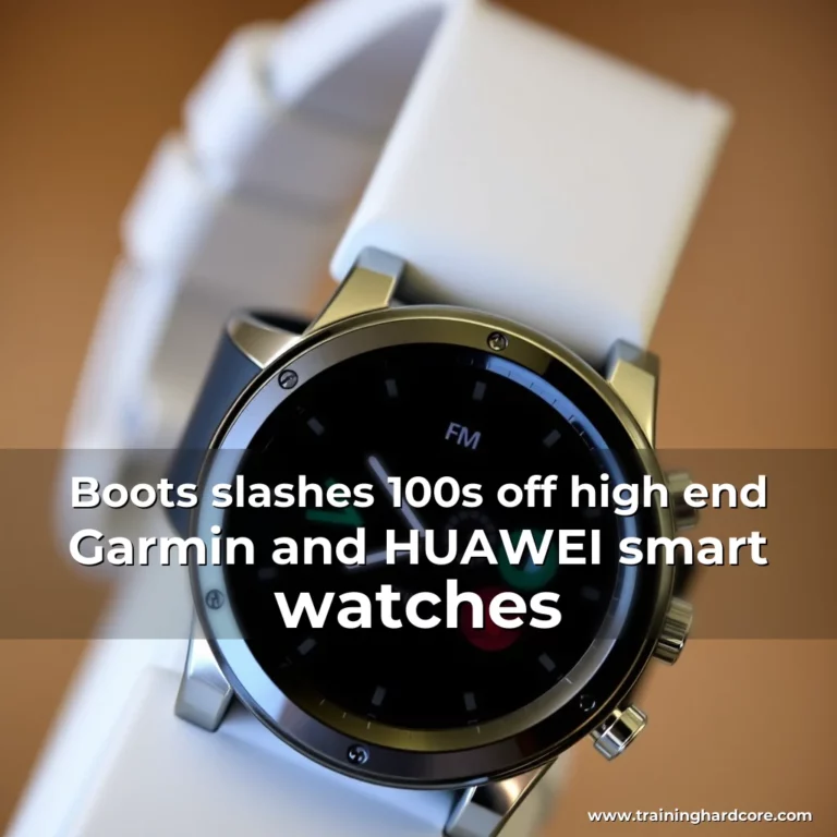 Artistic representation for Boots slashes 100s off high end Garmin and HUAWEI smart watches