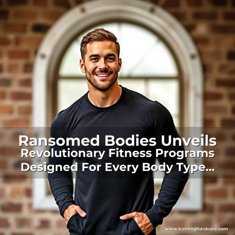 Artistic representation for Ransomed Bodies Unveils Revolutionary Fitness Programs Designed For Every Body Type And Fitness Level!