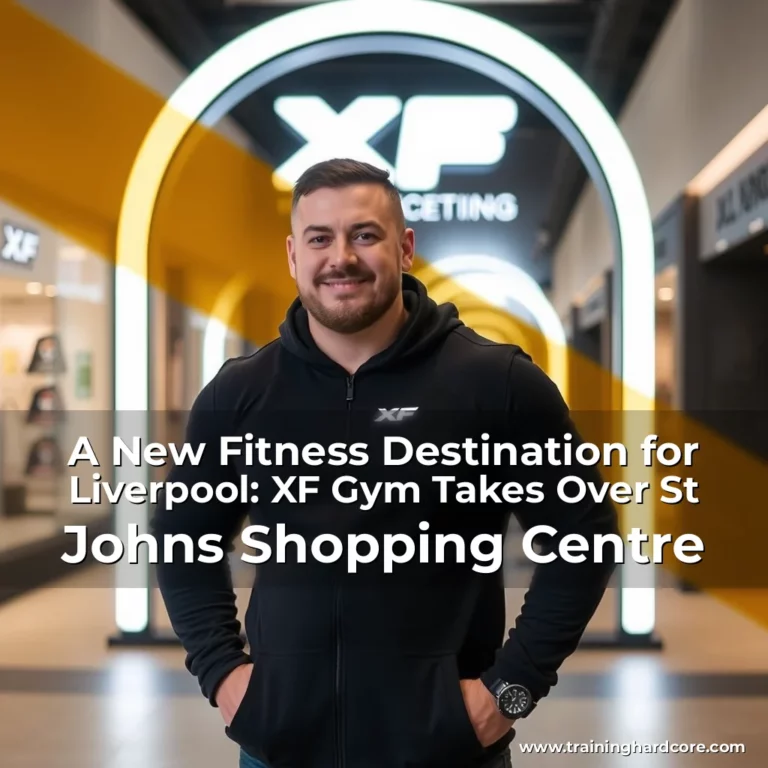 Artistic representation for A New Fitness Destination for Liverpool: XF Gym Takes Over St Johns Shopping Centre