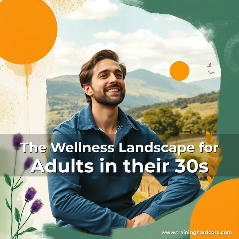 Artistic representation for The Wellness Landscape for Adults in their 30s