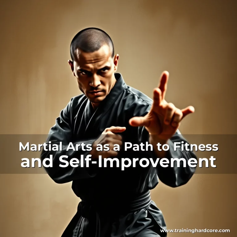 Artistic representation for Martial Arts as a Path to Fitness and Self-Improvement
