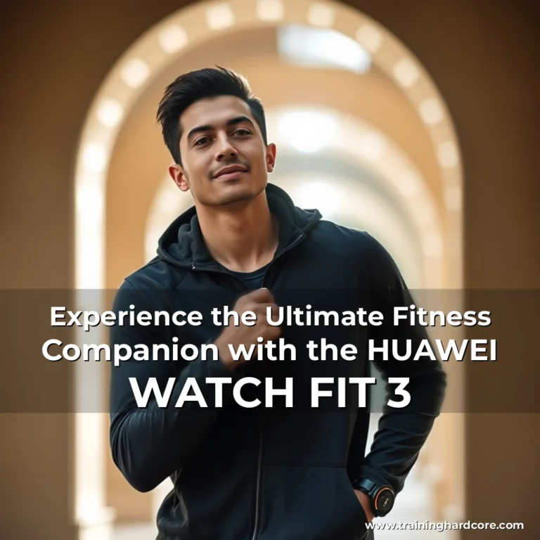 Artistic representation for Experience the Ultimate Fitness Companion with the HUAWEI WATCH FIT 3