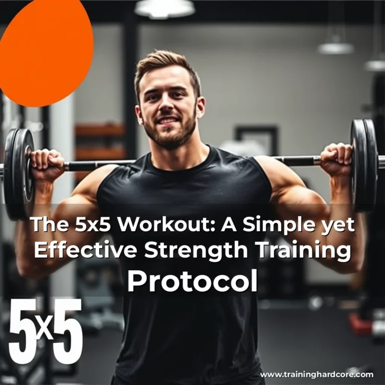 Artistic representation for The 5x5 Workout: A Simple yet Effective Strength Training Protocol