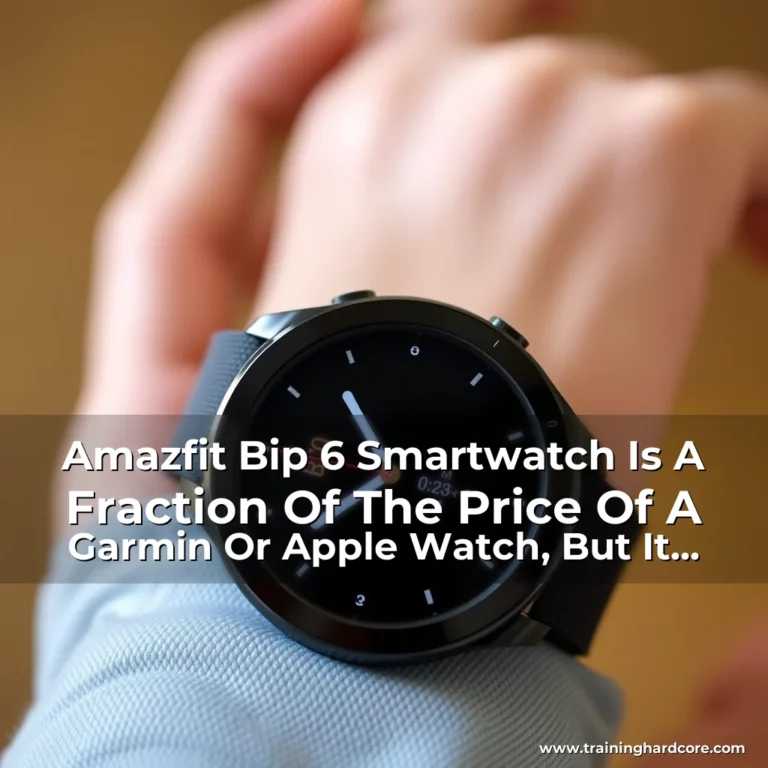 Artistic representation for Amazfit Bip 6 Smartwatch Is A Fraction Of The Price Of A Garmin Or Apple Watch, But It Still Delivers A Solid Performance.