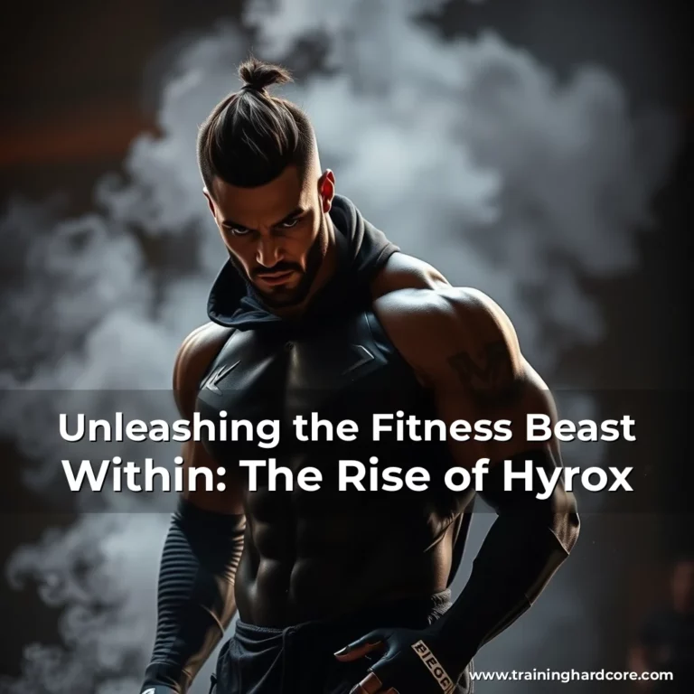 Artistic representation for Unleashing the Fitness Beast Within: The Rise of Hyrox