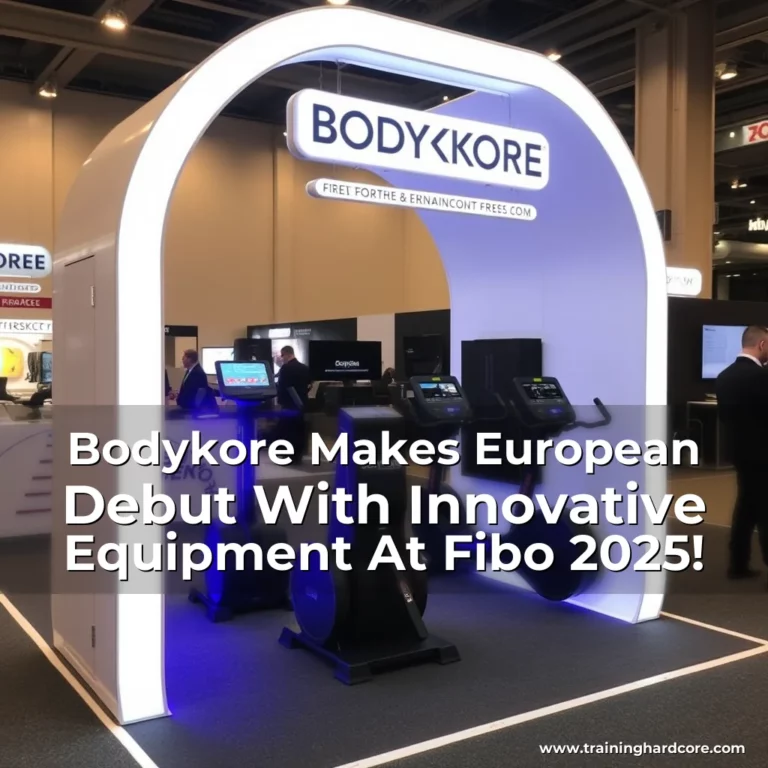 Artistic representation for Bodykore Makes European Debut With Innovative Equipment At Fibo 2025!