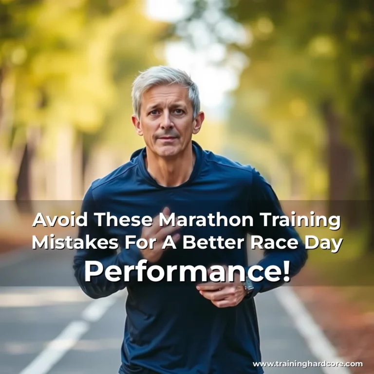 Artistic representation for Avoid These Marathon Training Mistakes For A Better Race Day Performance!