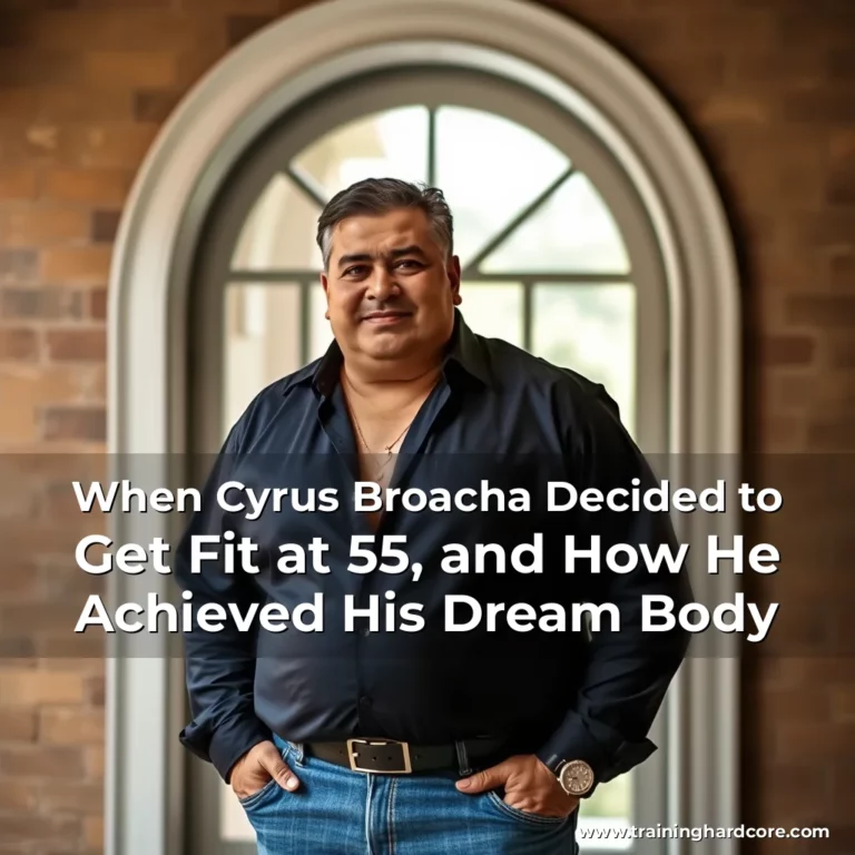 Artistic representation for When Cyrus Broacha Decided to Get Fit at 55, and How He Achieved His Dream Body
