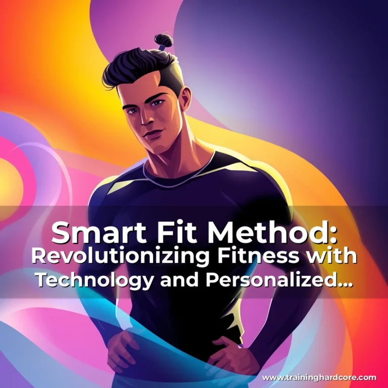 Artistic representation for Smart Fit Method: Revolutionizing Fitness with Technology and Personalized Training