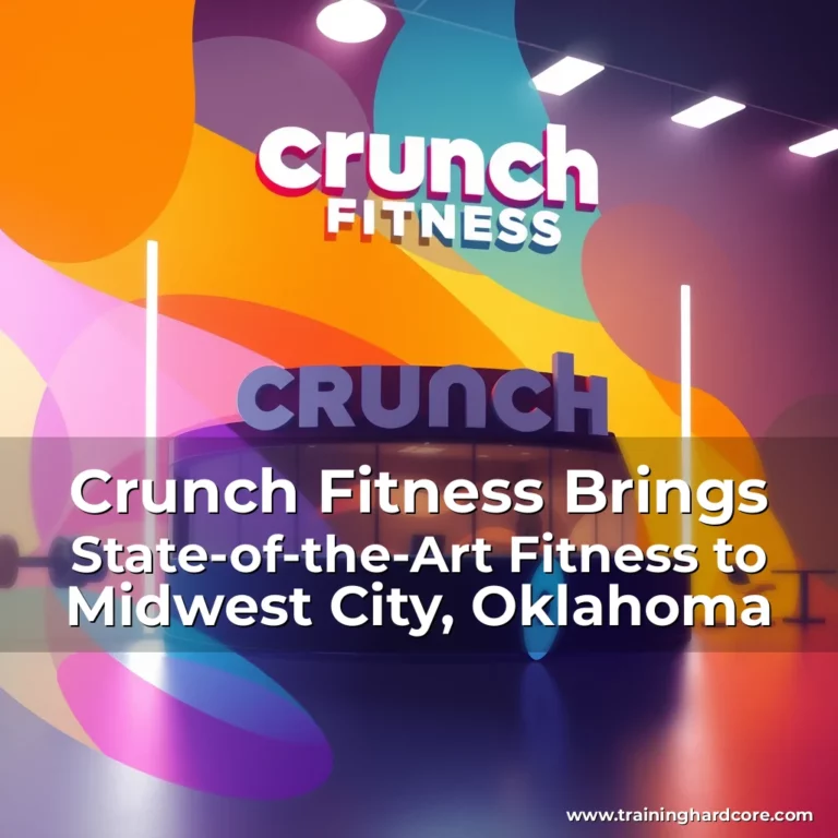 Artistic representation for Crunch Fitness Brings State-of-the-Art Fitness to Midwest City, Oklahoma