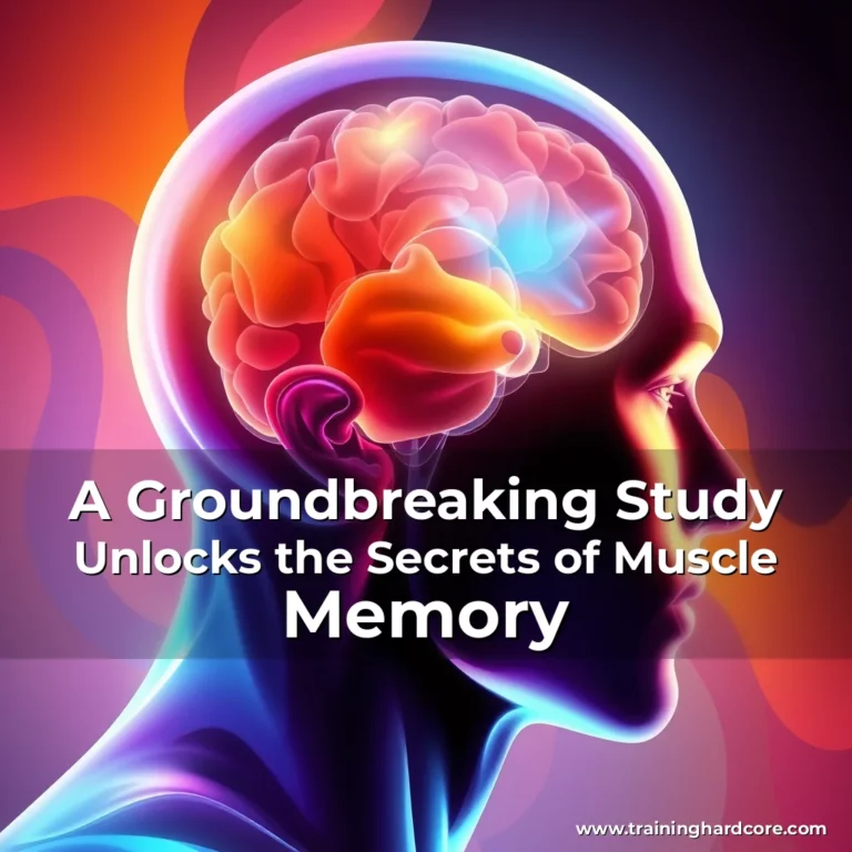Artistic representation for A Groundbreaking Study Unlocks the Secrets of Muscle Memory