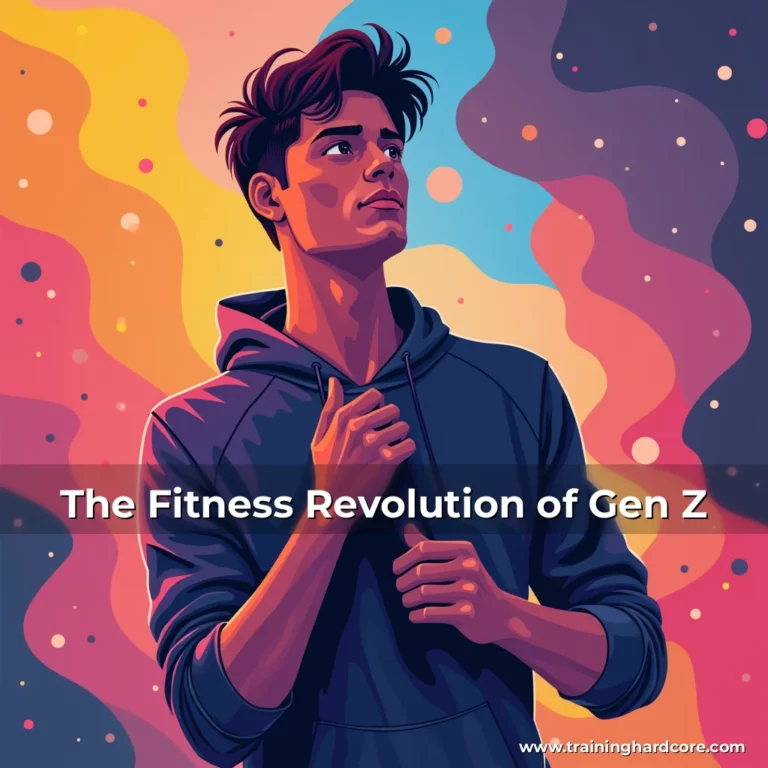 Artistic representation for The Fitness Revolution of Gen Z
